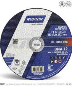 DISCO DE CORTE 7 x 1/16 x 7/8