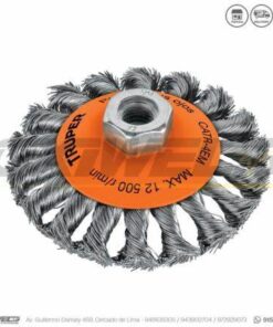 ESCOBILLA CONICO DE ALAMBRE TRENZADO 4 - TRUPER