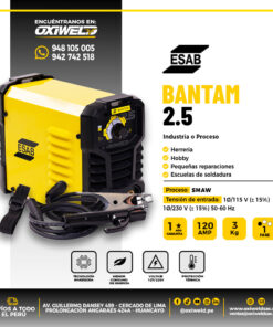 Máquina de Soldar Bantam 2.5 ESAB