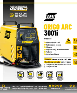 ESAB ORIGO ARC 3001i