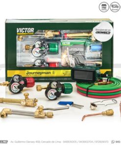 Equipo de oxicorte Equipo Journeyman 2.0 II (0384-2110) ofrece cortes de hasta 3/4” y soldadura hasta 1/2”. Destaca por su seguridad, calidad