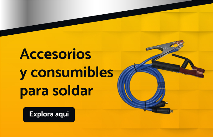 Accesorios y consumibles para soldar