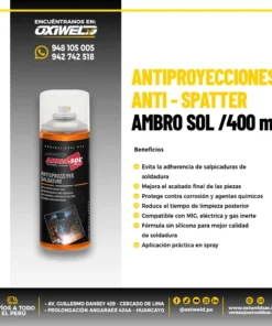 ANTIPROYECCIONES ANTI-SPATTER AMBRO-SOL / 400 ml