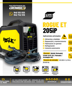 Soldadora Rogue 205 TIG
