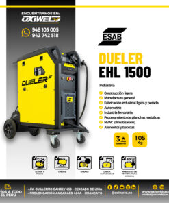 ESAB Máquina de soldar láser DUELER EHL 1500