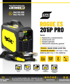 Soldadura Rogue 201 PRO