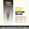 BOQUILLA DE CORTE ACETILENO : MOD AGA