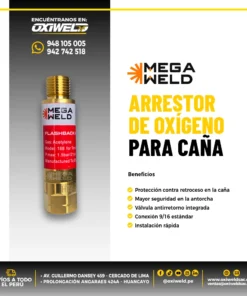 ARRESTOR DE OXÍGENO PARA CAÑA