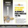 Regulador de Argón Alienweld para proceso TIG MIG