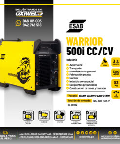 ESAB Warrior 500i CC/CV