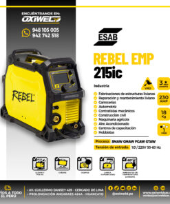 Esab REBEL EMP 215ic