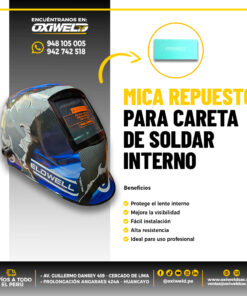 MICA REPUESTO PARA CARETA DE SOLDAR INTERNO