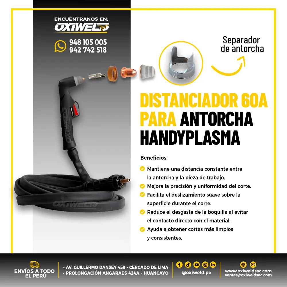 DISTANCIADOR 60A PARA ANTORCHA HANDYPLASMA