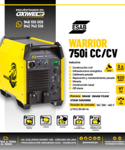 Esab WARRIOR 750i CC_CV