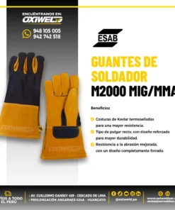 GUANTES DE SOLDADOR ESAB M2000 MIG/MMA ESAB