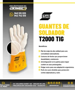 ESAB GUANTES DE SOLDADOR T2000 TIG