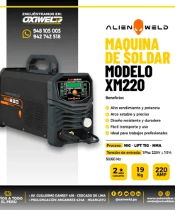 ALIENWELD MAQUINA DE SOLDAR  MODELO XM220