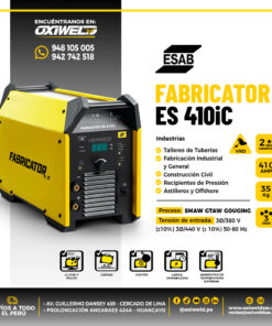 Soldadora ESAB Fabricator ES 410iC