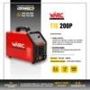 Soldadora Inverter Warc TIG 200P