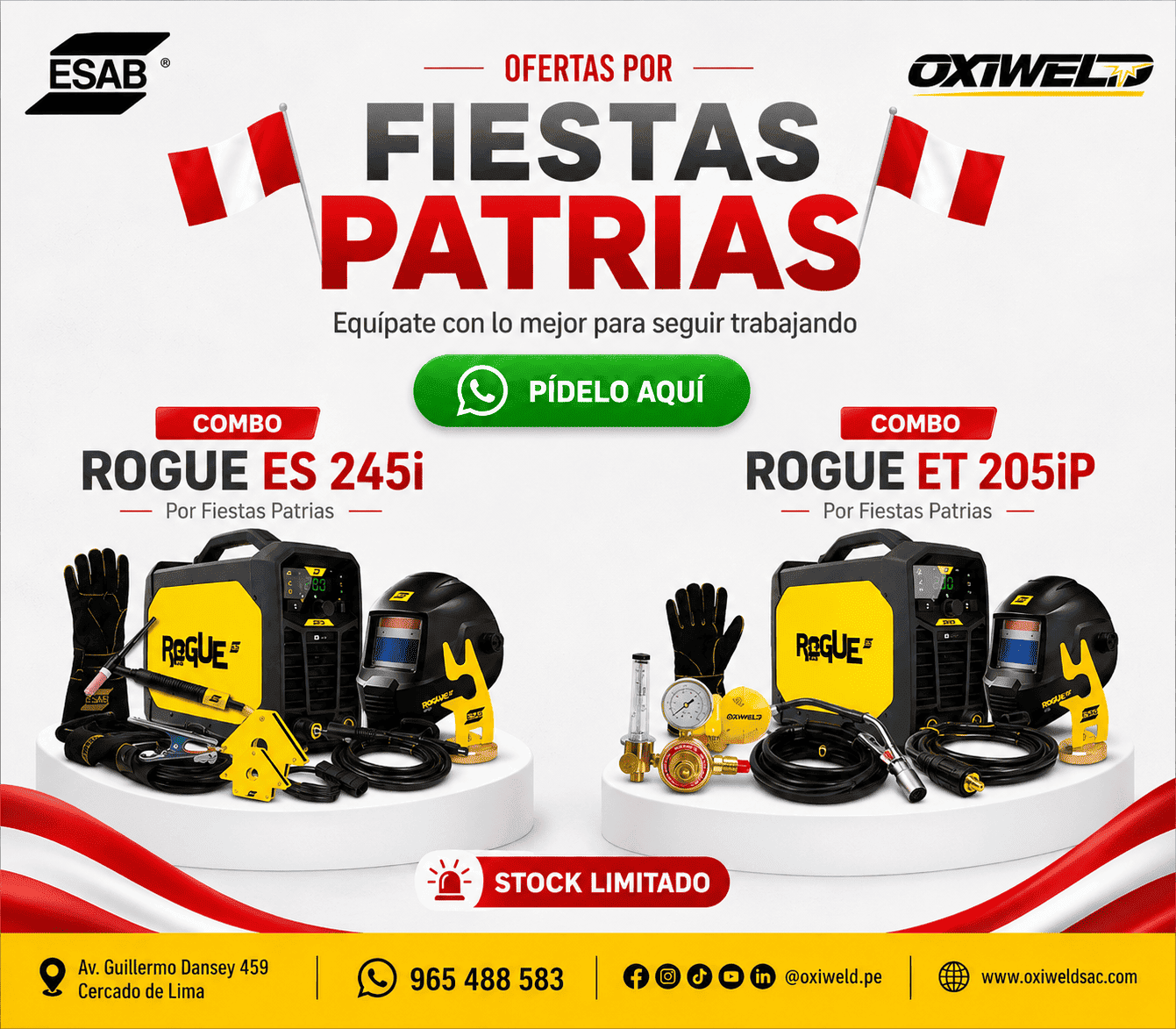 ESAB-MAQUINAS-DE-SOLDAR-ROGUE-245IP-ESAB-ROGUE-305I-OXIWELD